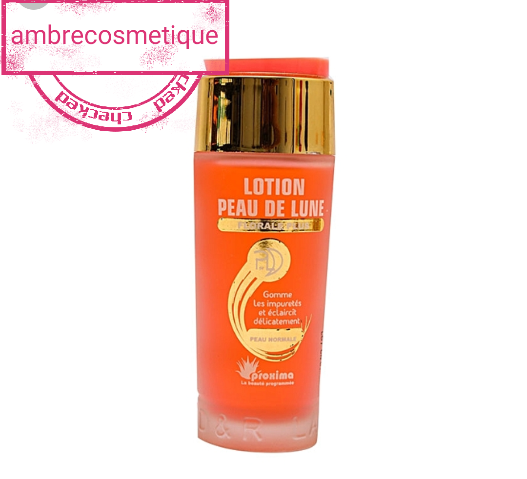 PEAU DE LUNE LOTION ECLAIRCISSANTE AMBRE COSMETIQUE