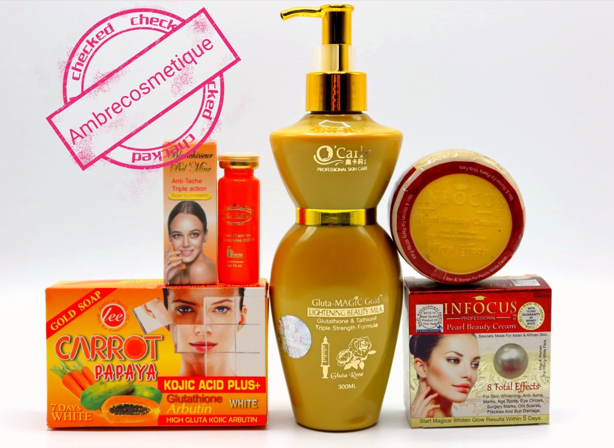 GAMME GLUTATHIONE GOLD VITAMINE C GLUTA MAGIC ACID ECLAIRCISSANT