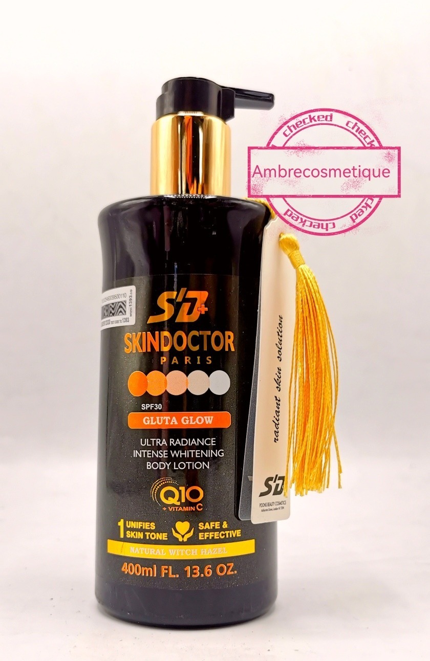 Lait Super Éclaircissant Retinol + Niacinamide - 500ml - Anti-âge & Anti-taches - Fabriqué En France