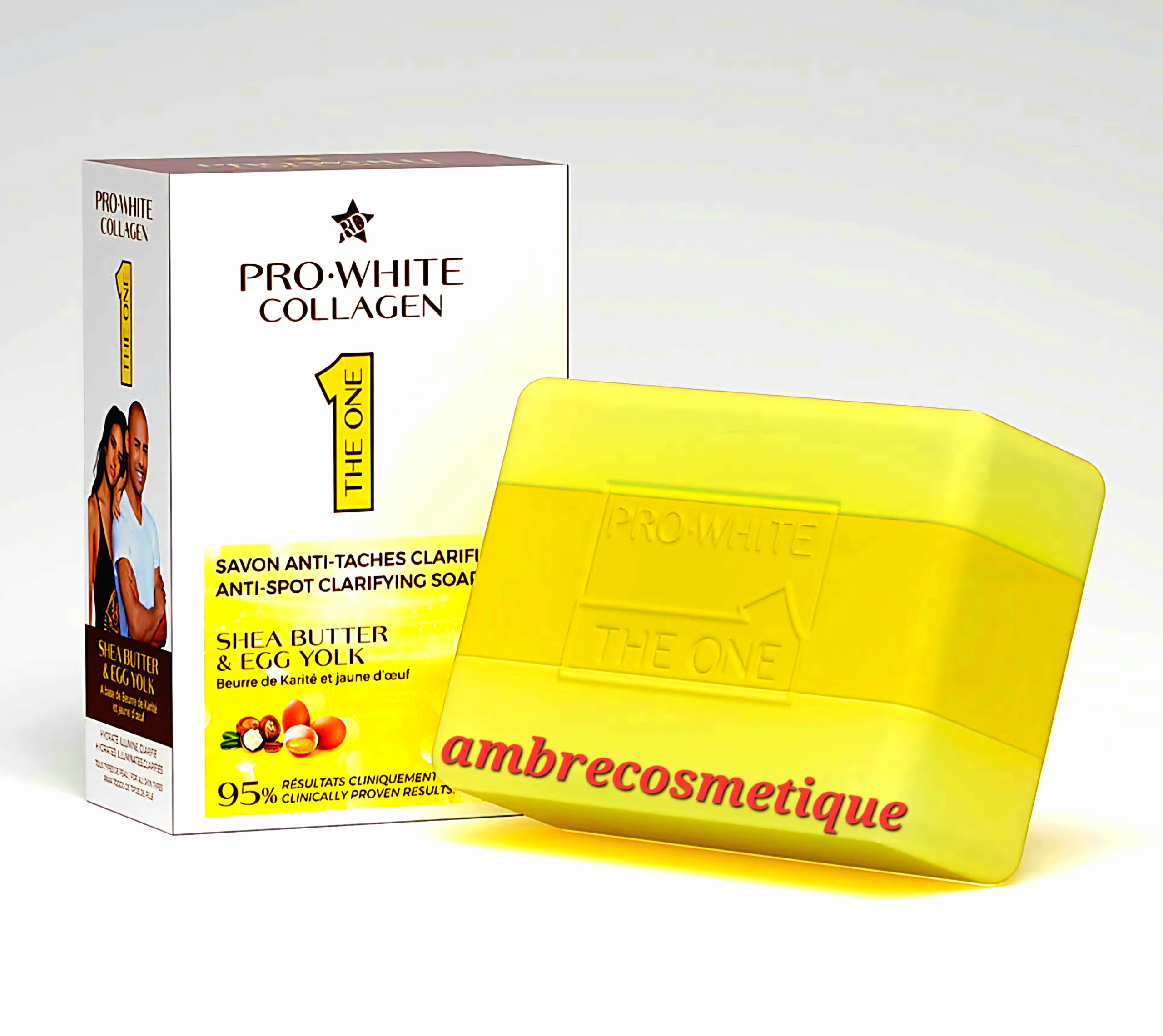 Crème Correctrice Pro.White Collagen - Anti-taches SPF45 - 30ml - Naturelle - Fabriqué Au Togo