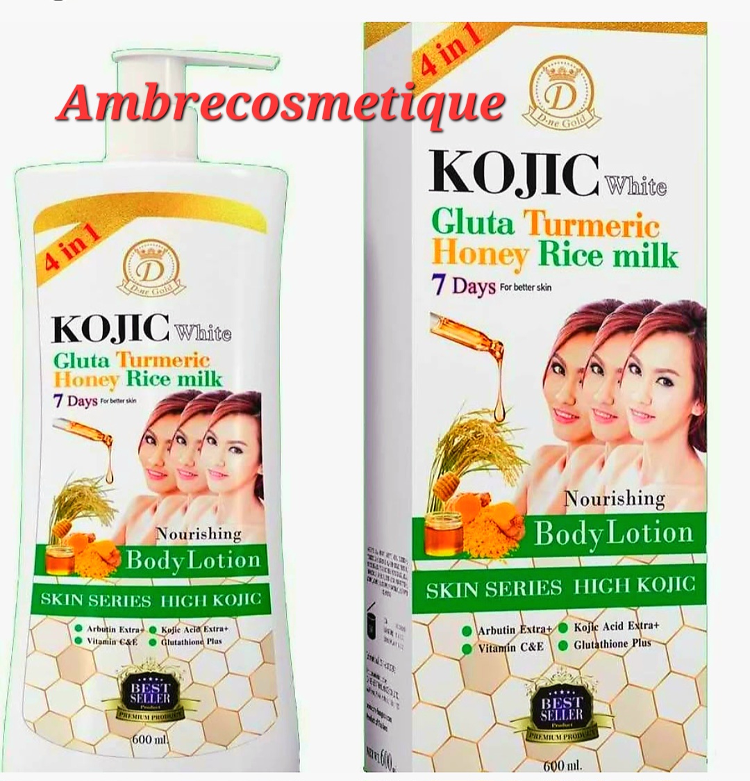 Lait Corporel éclaircissant Meira - Alpha Arbutin & Aloe Vera - Anti-taches & Anti-âge - FPS 50 - 500 Ml