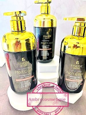 Lait Eclaircissant glutathion & kojic & arbutin Unifiant Half Cast anti  tache